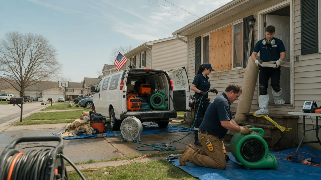 Water Damage Restoration in Montezuma, OH near me